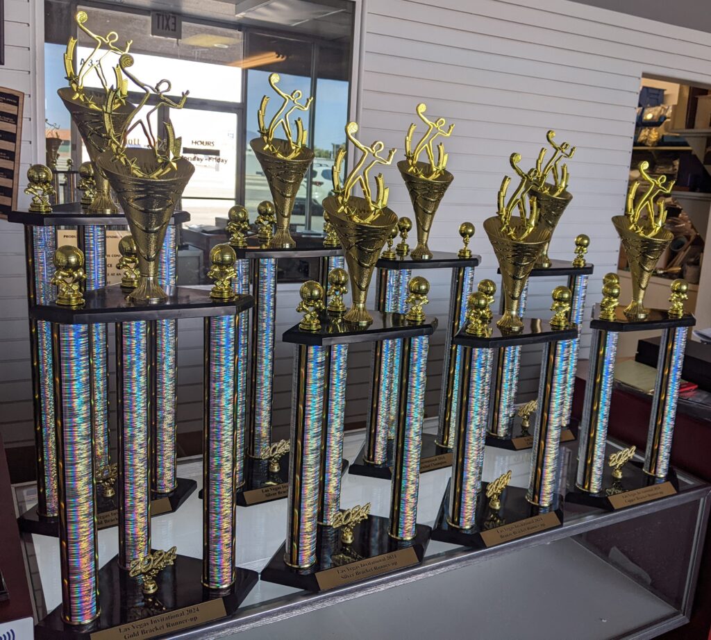 Las Vegas high school volleyball trophies