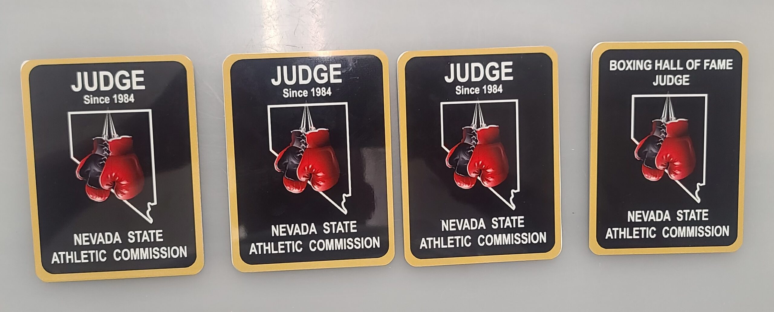 Nevada State Athletic Commission Badge