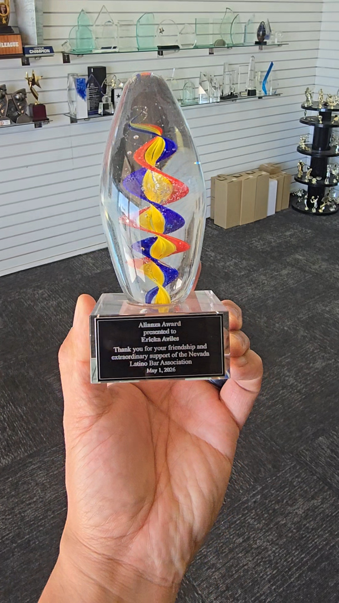 Art Glass Egg