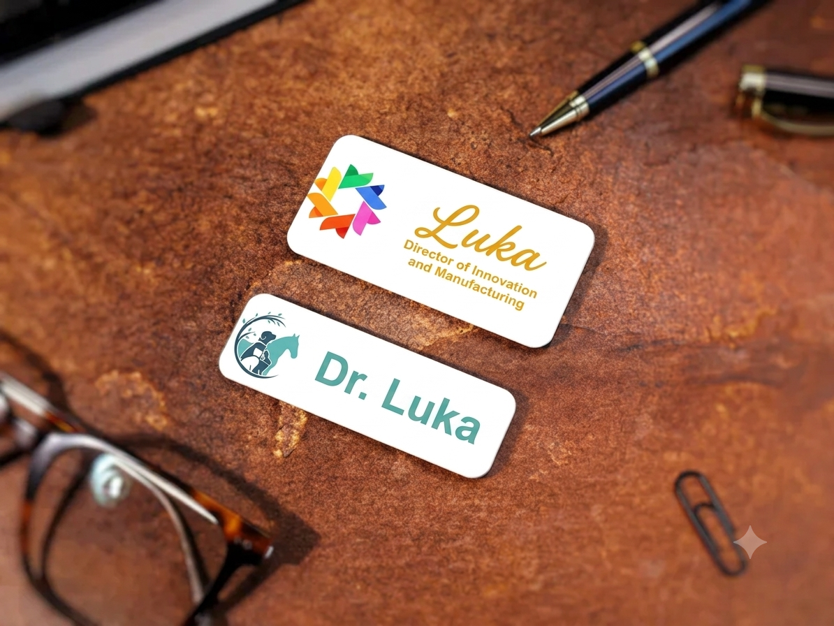 Acrylic name tags Las Vegas