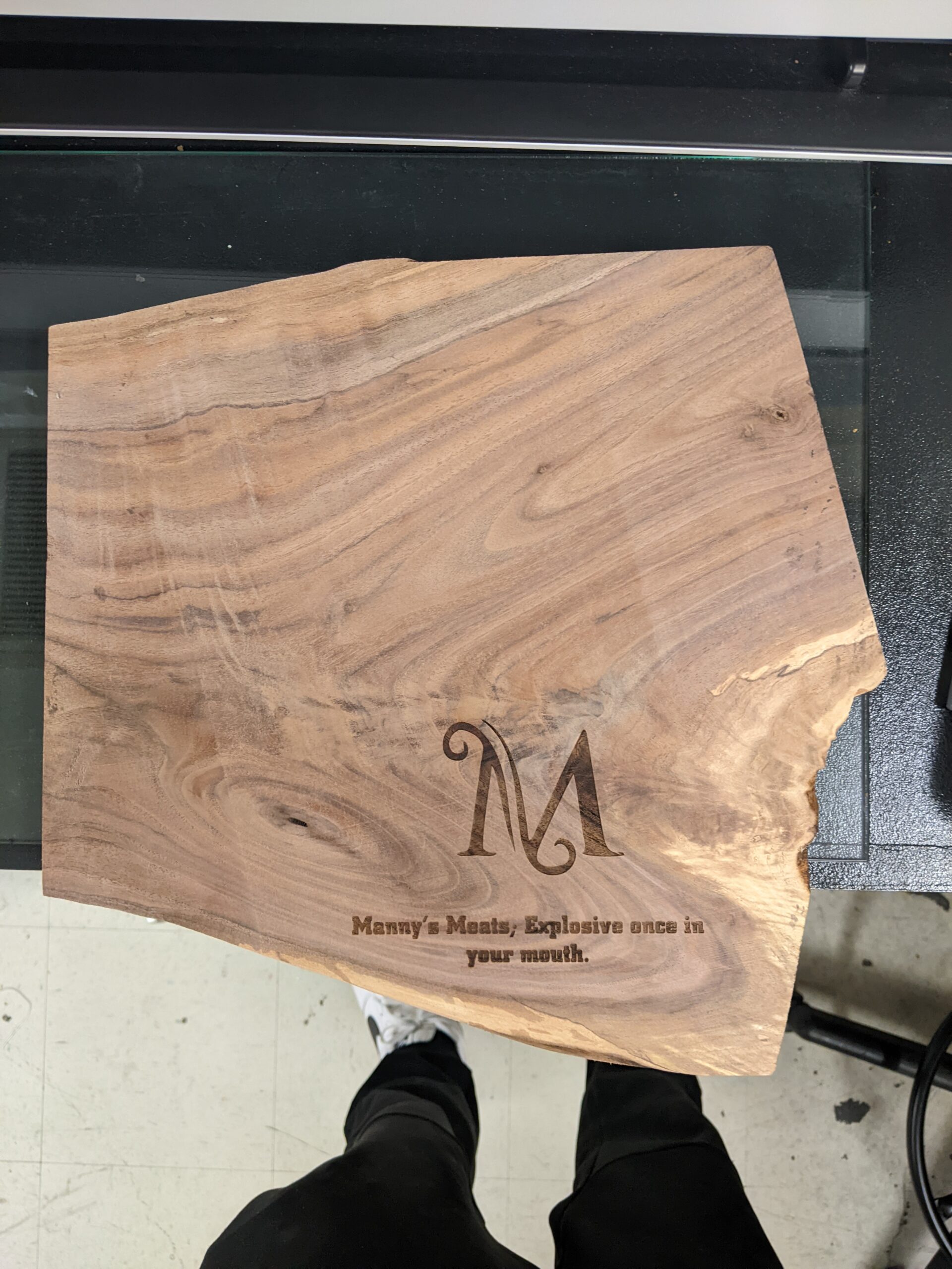 Engraving on wood