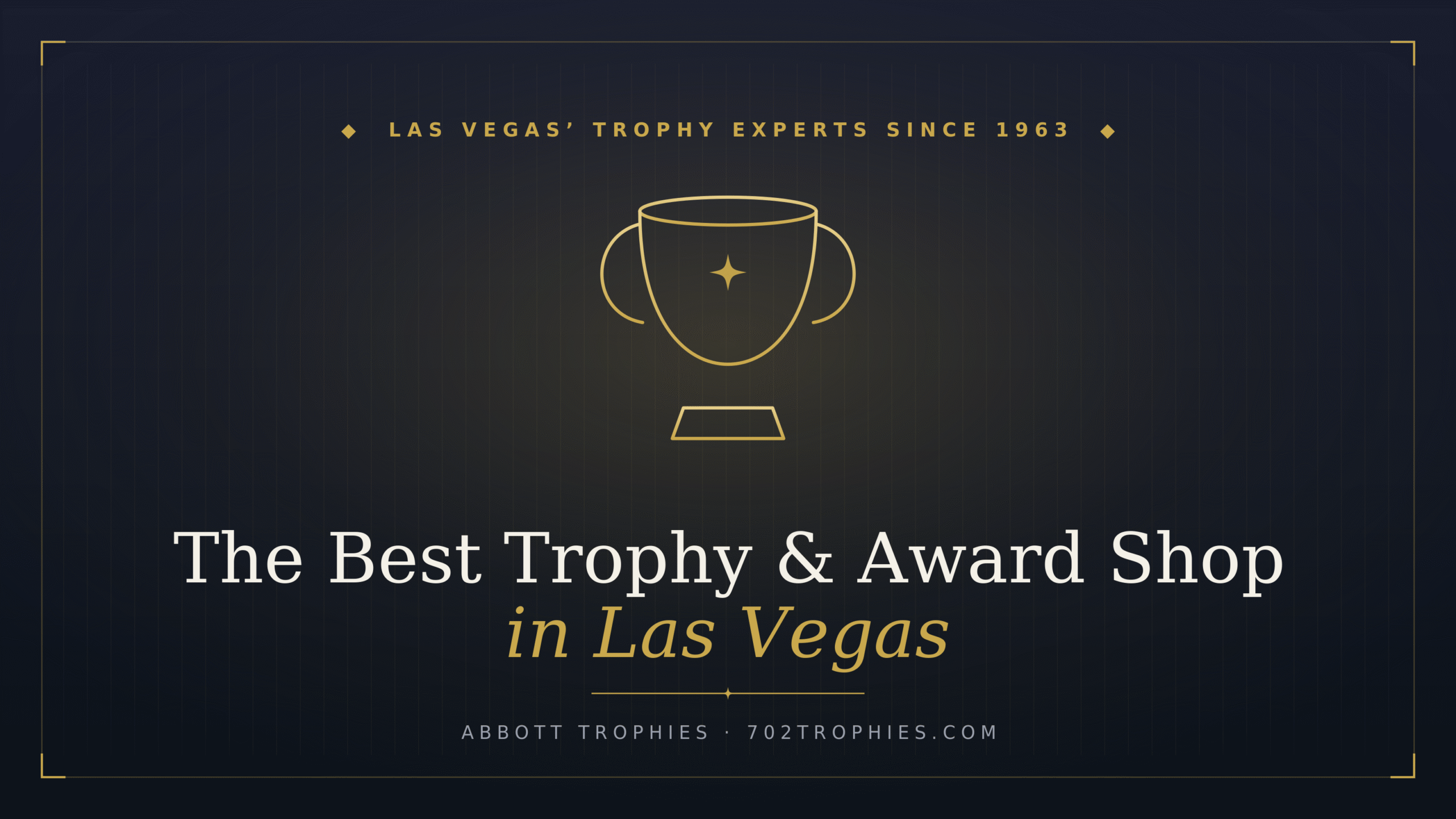 Abbott Trophies — best trophy and award shop in Las Vegas